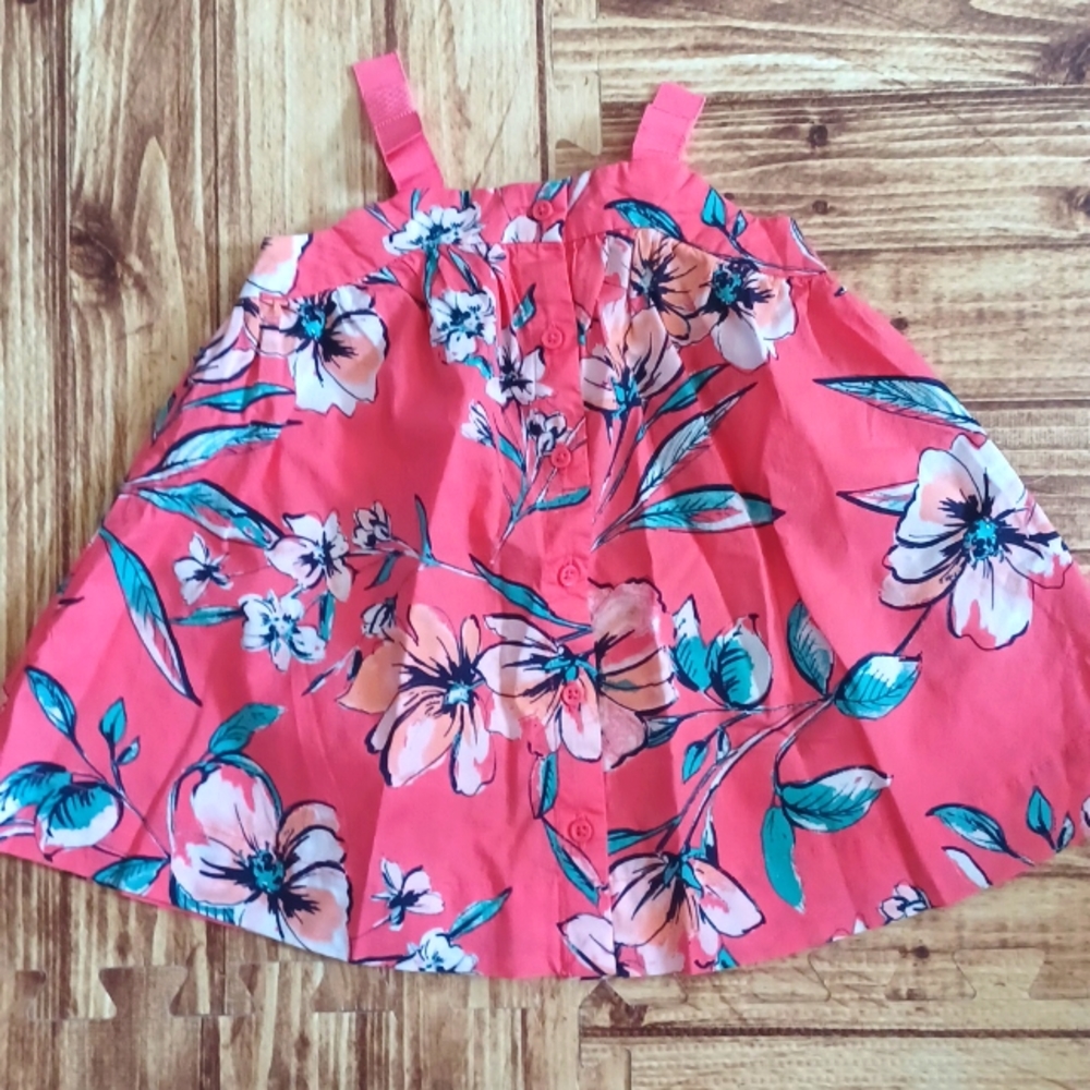 Floral baby girl top